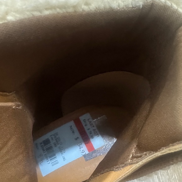 Dolce Vita Tan Wedge Boots - Picture 10 of 13